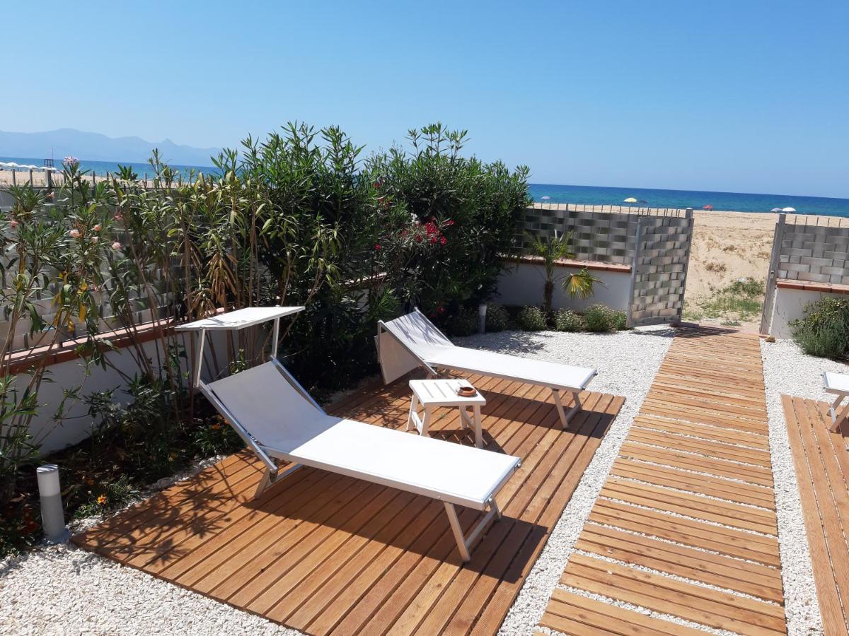 Doride Appartamento Sulla Spiaggia Balestrate Bagian luar foto
